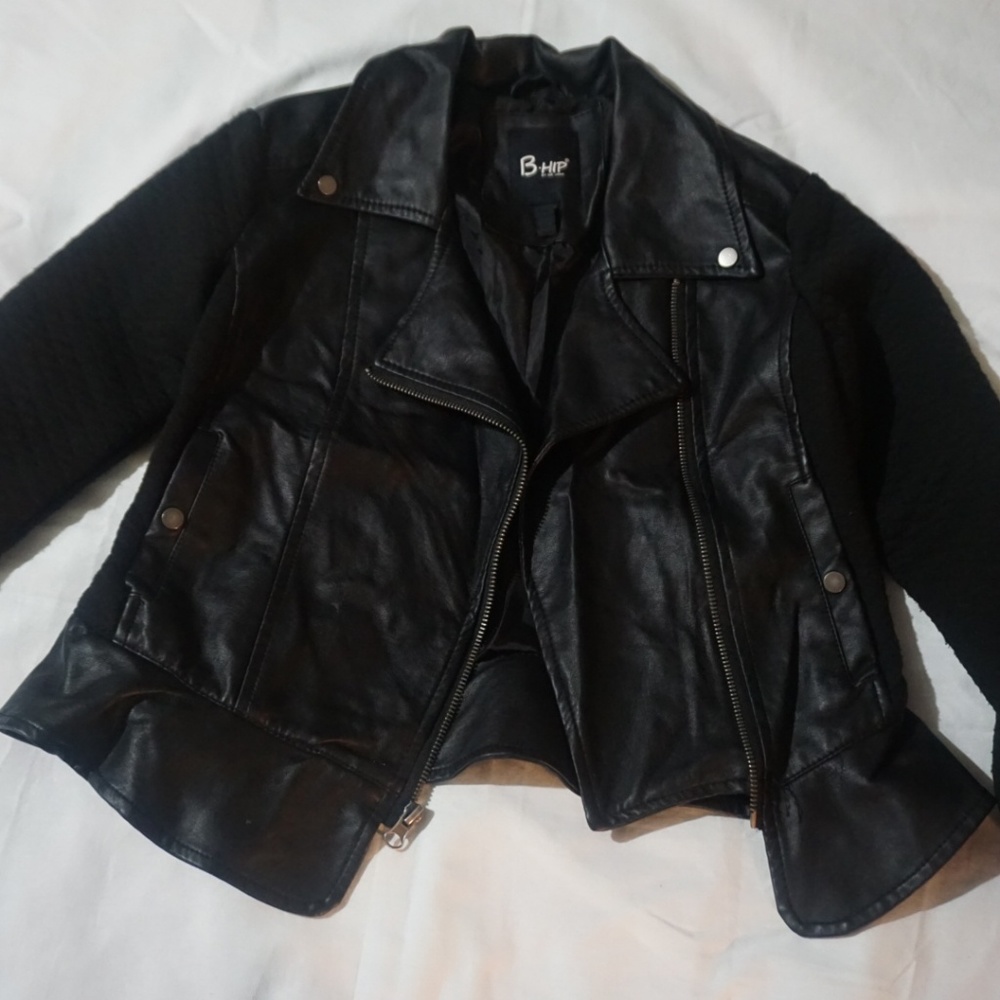 Girls leather jacket